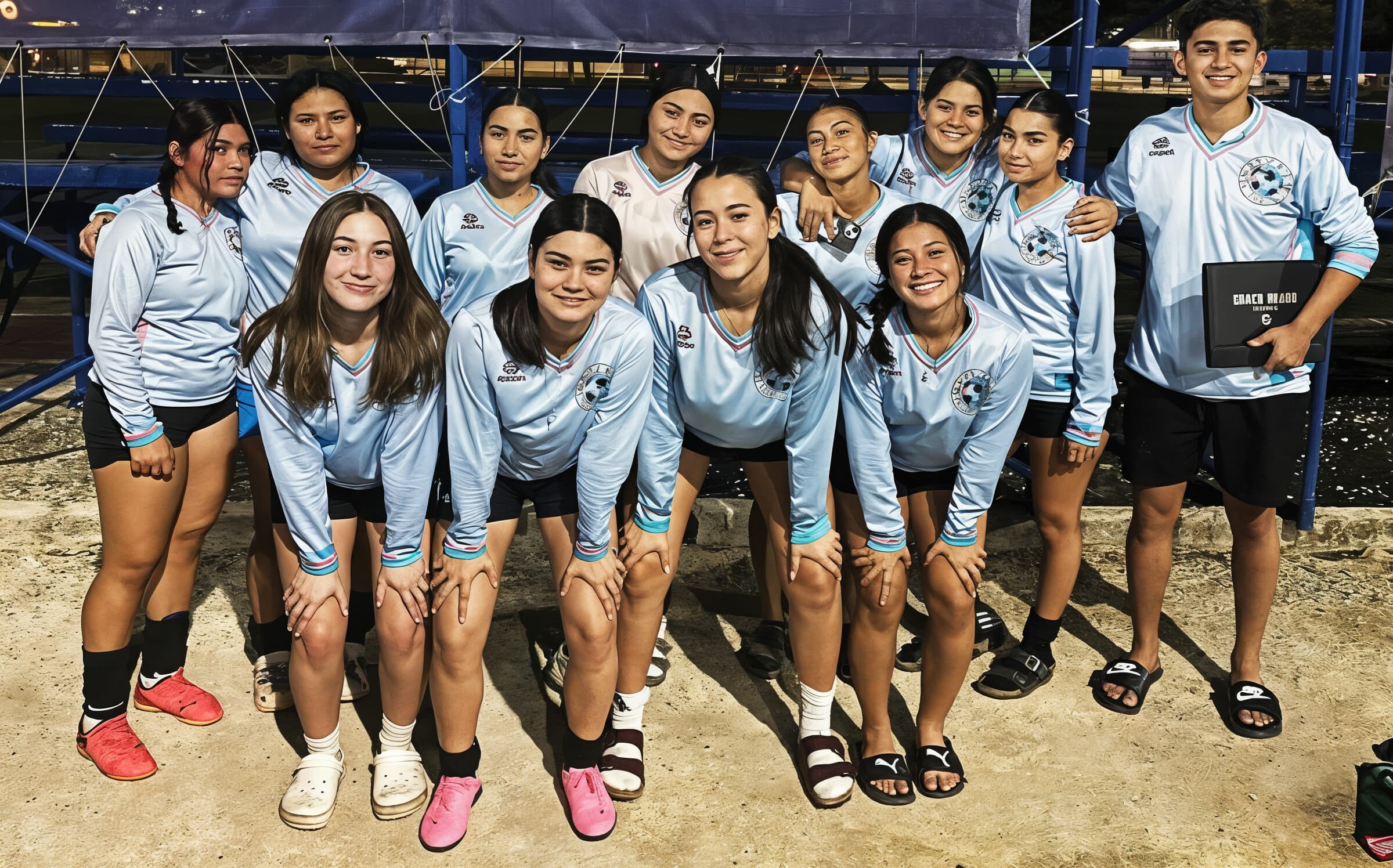 Femenil Celeste